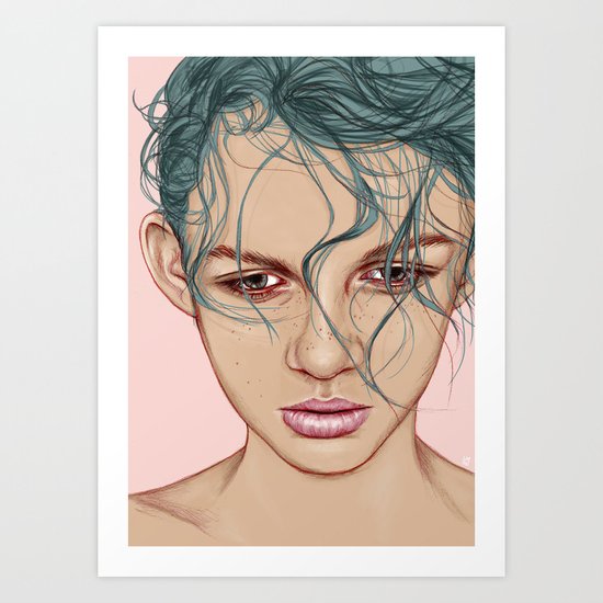 SWIM Art Print