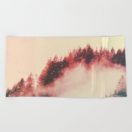 Vintage Woods Beach Towel