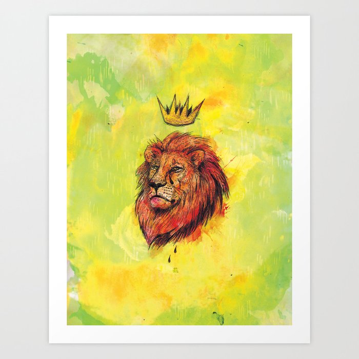 Cecil the Lion Art Print