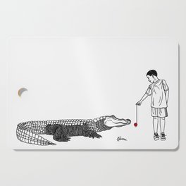 Danger Kids: Gator Games Cutting Board