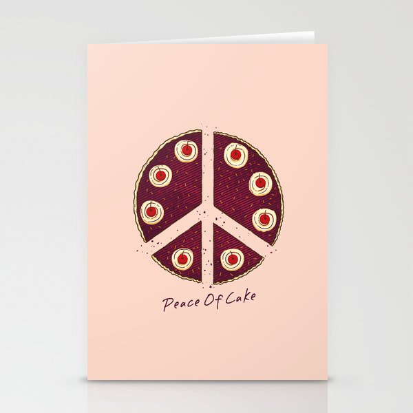 Peace of Cake Stationery Cards