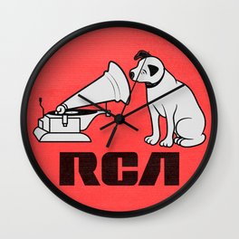 RCA RECORDS Wall Clock