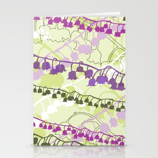 Layered Lily Stationery Cards