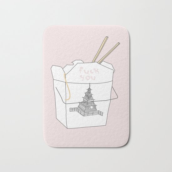NICE TAKEOUT Bath Mat
