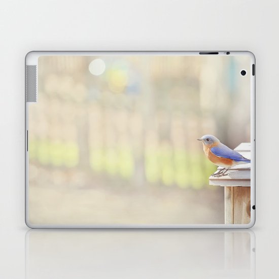 Bluebird Morning Laptop & iPad Skin