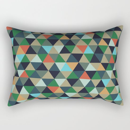 Twisted Reality Rectangular Pillow