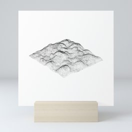 Dot Landscape Mini Art Print