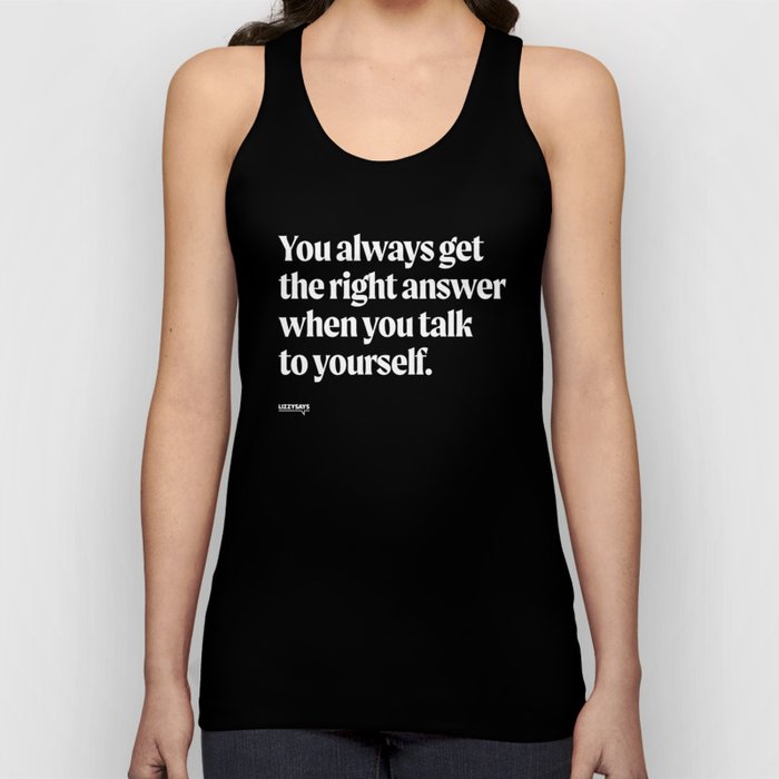 The Right Answer — Midnight Tank Top