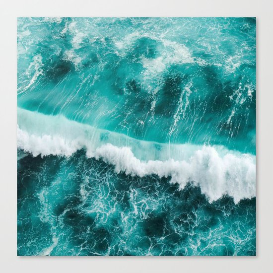 BEAUTIFUL WAVES Canvas Print