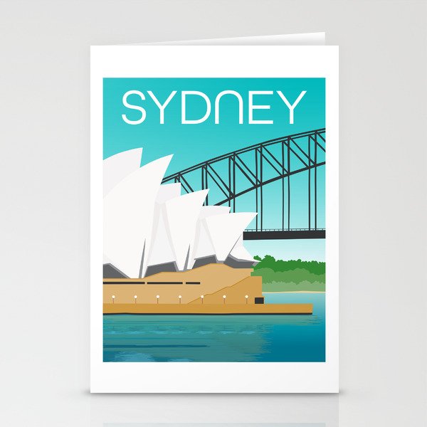Sydney Australia Stationery Cards