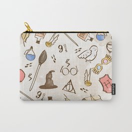 Wizarding Pattern Carry-All Pouch