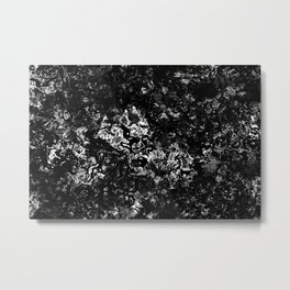Black and white Metal Print | Old, Marble, Rough, White, Material, Splat, Monochrome, Overlay, Paper, Black 