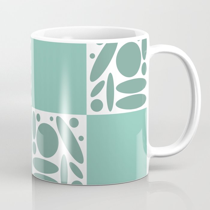Geometric modern shapes 4 Coffee Mug