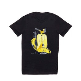Yellow Vespa 50s T-shirt