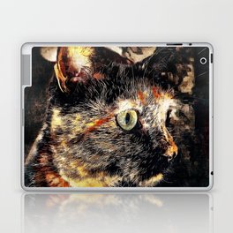 Glitch in the Cat Laptop & iPad Skin