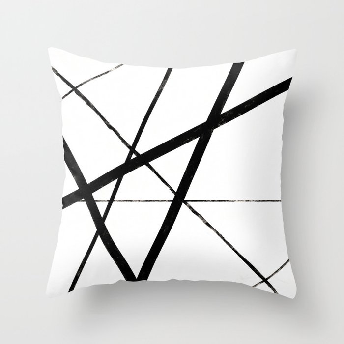 Geometric Abstract #minimalist 3 Throw Pillow