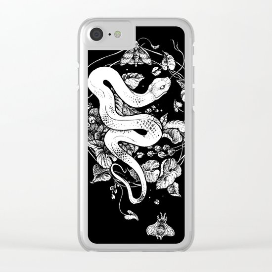 The End Of The Summer Clear iPhone Case
