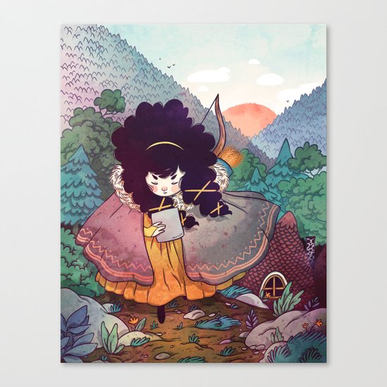 Sisters 2/5 Canvas Print