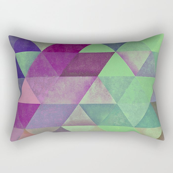 Triangles Rectangular Pillow