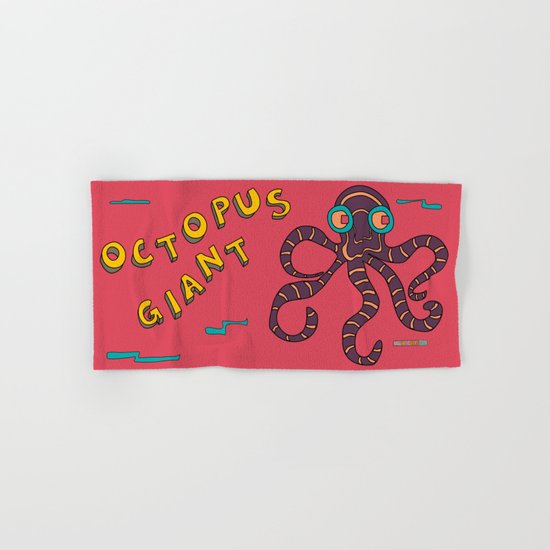 The Giant Octopus Hand & Bath Towel