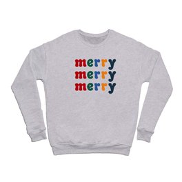Merry Trio- Jewel Tones Crewneck Sweatshirt