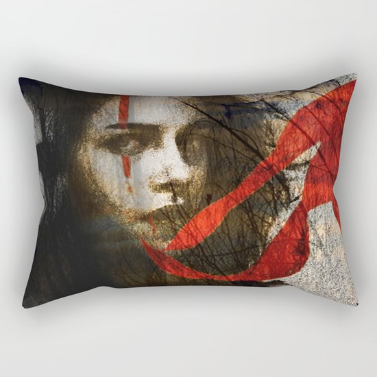 it's all in my head Rectangular Pillow