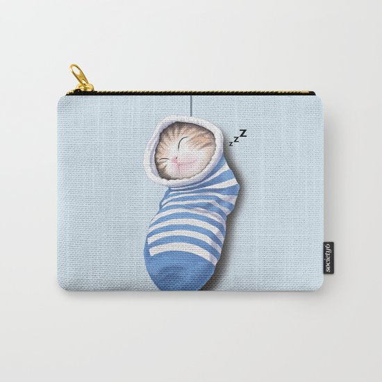 Cat in the Sock Carry-All Pouch