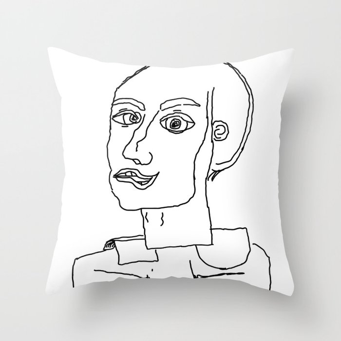 At midnight you are thinking what you and others are Throw Pillow
