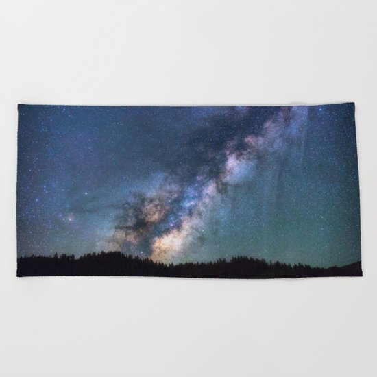 Milky Way I Beach Towel