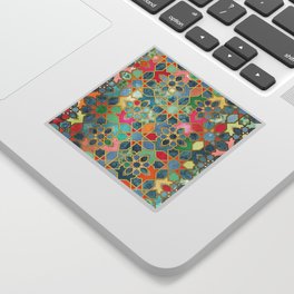 Gilt & Glory - Colorful Moroccan Mosaic Sticker
