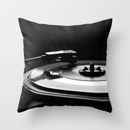 Trading color for sound Throw Pillow