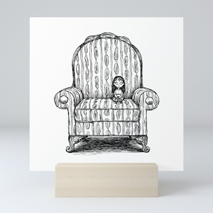 Big Chair Mini Art Print
