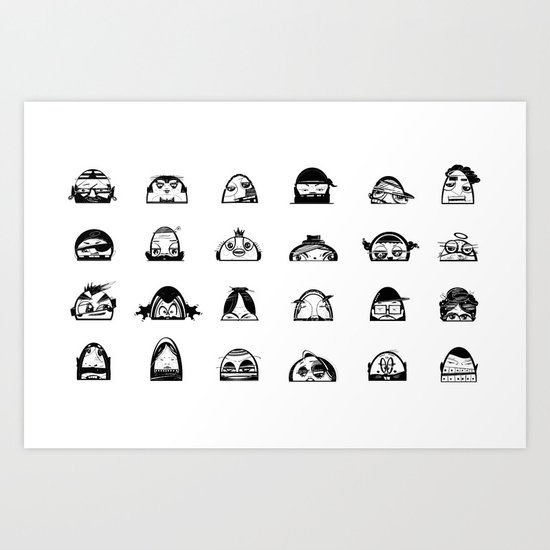 friends Art Print