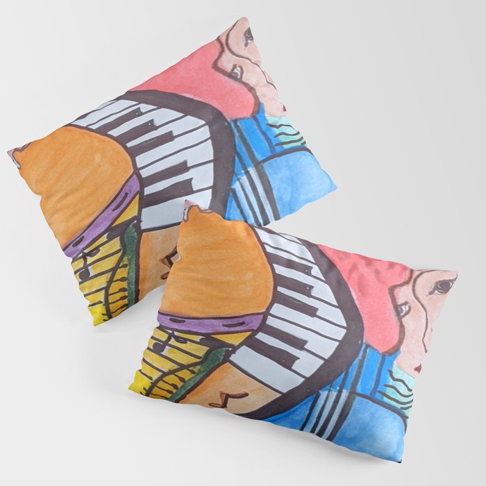 Let There Be Music Pillow Sham