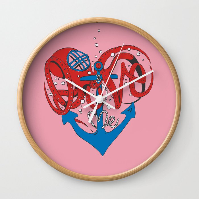 Deeply in Love Wall Clock