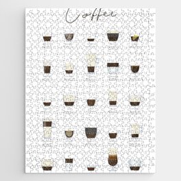 Espresso Coffee Types Jigsaw Puzzle