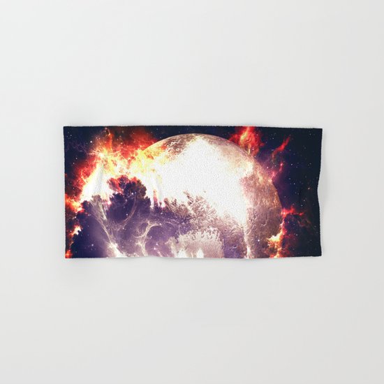 Burning Planet Hand & Bath Towel