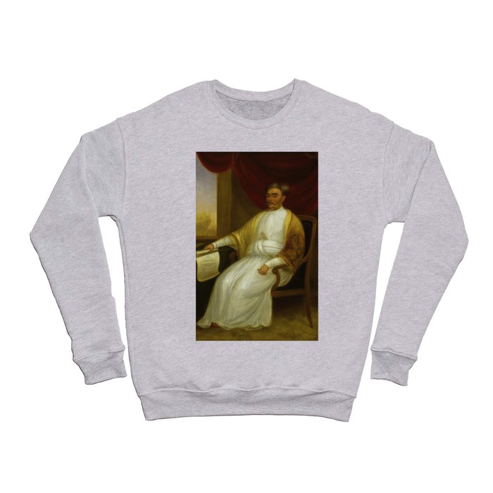 The Sultan vintage portrait art Crewneck Sweatshirt