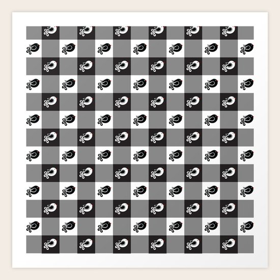 Pattern B Art Print