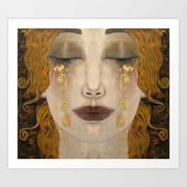 Freya's tears Art Print