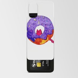 Cat In A Donut Android Card Case