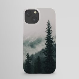 Over the Mountains and trough the Woods -  Forest Nature Photography iPhone Case