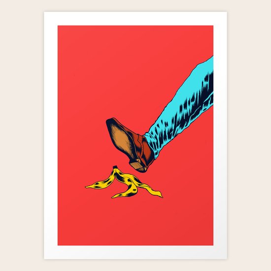 Peel Art Print