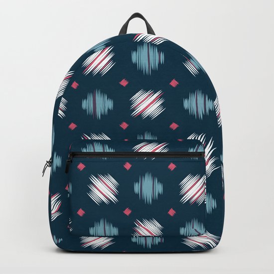 Kimono Pattern Backpack