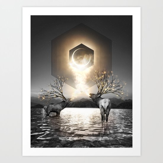 Moon Dust In Your Lungs Art Print