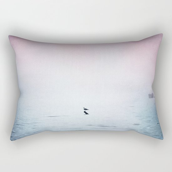A Moment of Rest - Breathe Rectangular Pillow