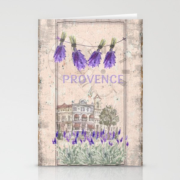 Provence France - my love  - Lavender and Summer Stationery Cards