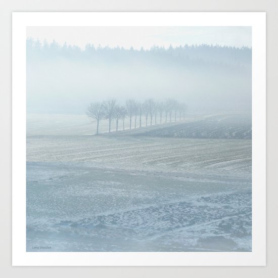 Winter Landscape Art Print