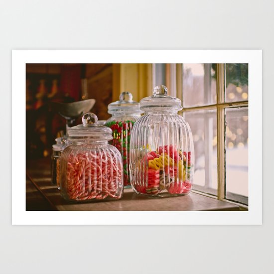 Candy Shop Art Print