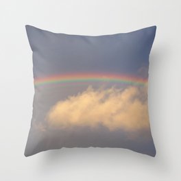 Rainbow Throw Pillow